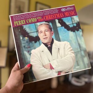 Perry Como Sings Merry Christmas Music Vinly LP Record VTG 1961 CAL 660
